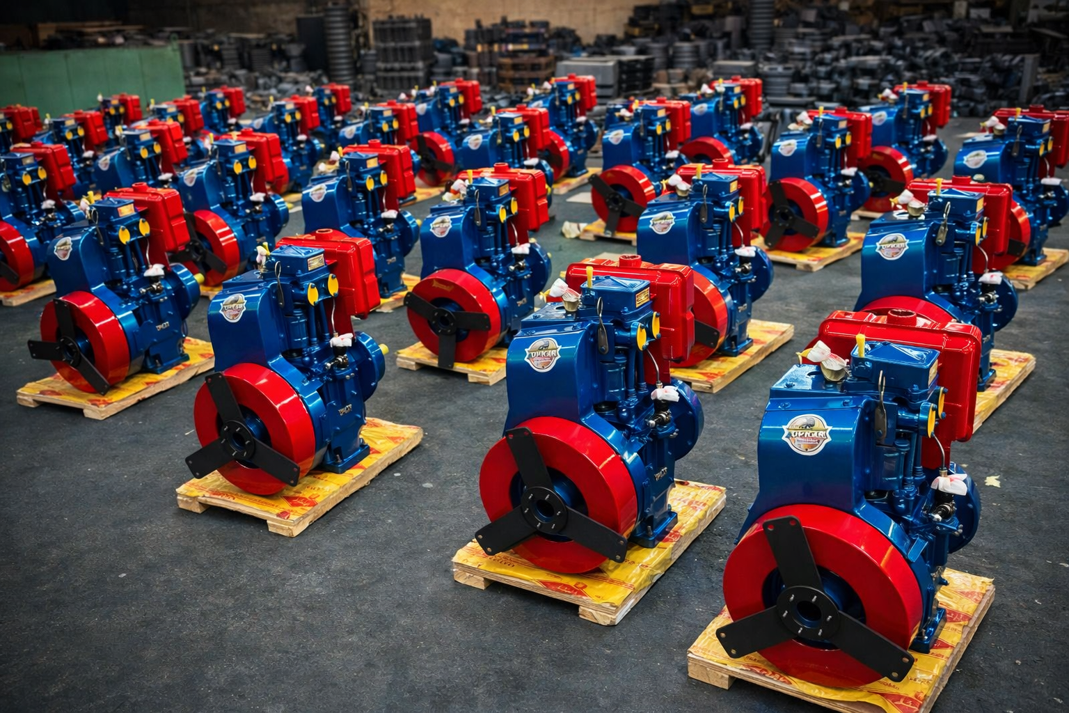 Upkar factory — manufacturing floor